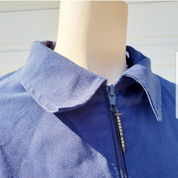 London Fog Blue Waistcoat - Picture 4 of 4